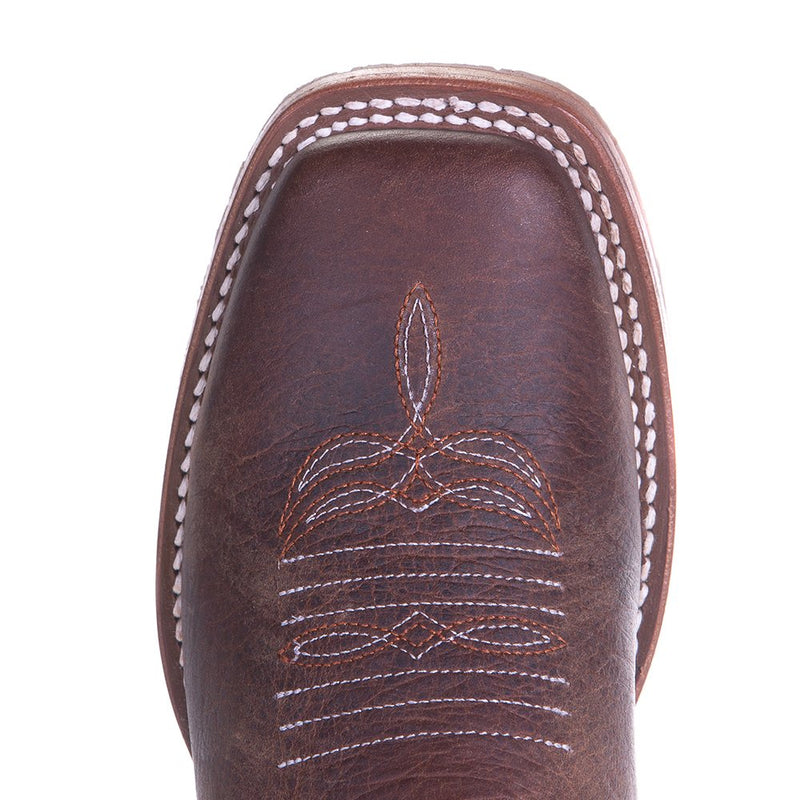 Anderson Bean Kids Toast Bison with Blue Mad Dog Top Boot