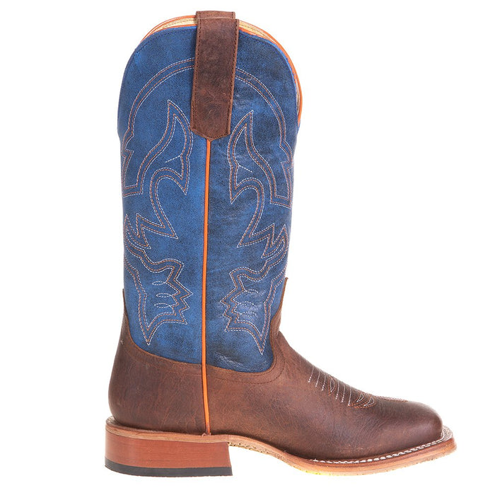 Anderson Bean Kids Toast Bison with Blue Mad Dog Top Boot