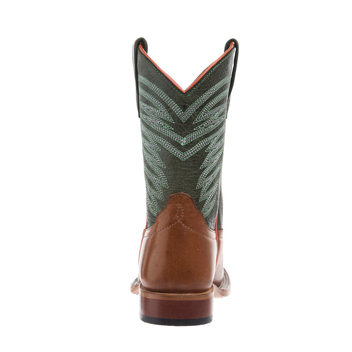 Anderson Bean Kid's Gunny Jimmy and Turquoise Sensation Square Toe Boot