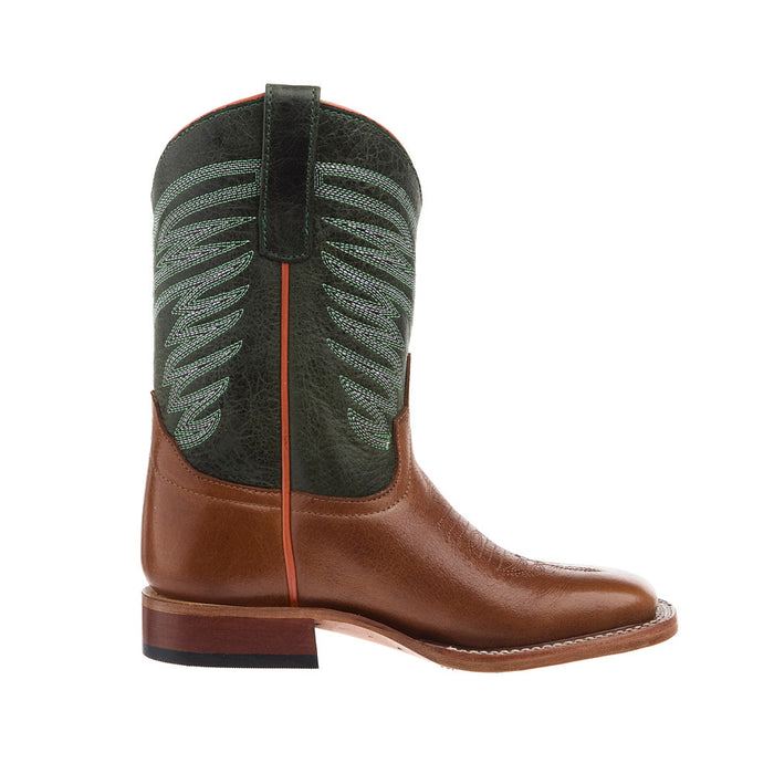 Anderson Bean Kid's Gunny Jimmy and Turquoise Sensation Square Toe Boot