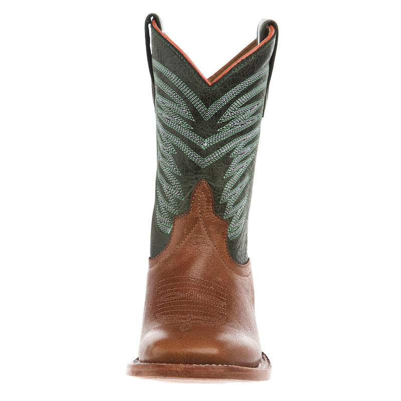 Anderson Bean Kid's Gunny Jimmy and Turquoise Sensation Square Toe Boot