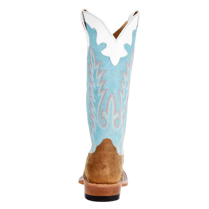 Anderson Bean Kids Coyote Sand Vamp Sky Blue Sensation Cowboy Boot