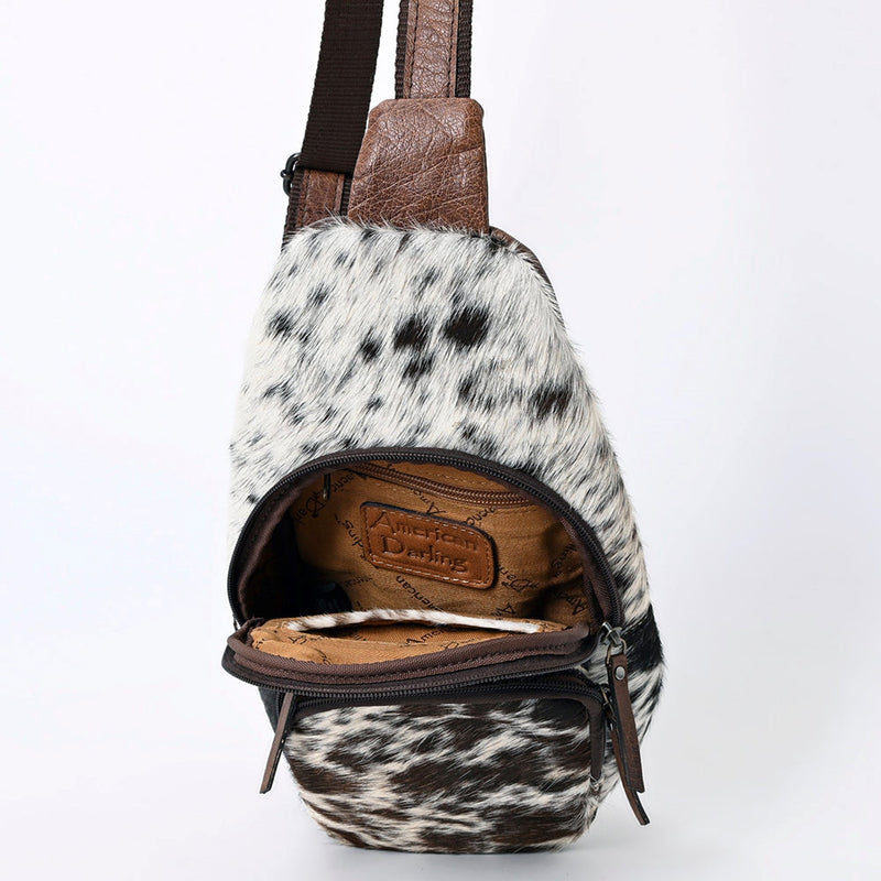 American Darling Hair on Hide Sling Bag