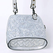 American Darling Silver Tooled Leather Bag