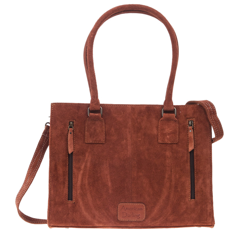 American Darling Suede Boot Stitch Bag