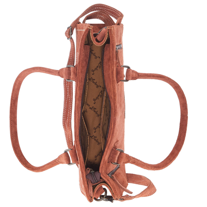 American Darling Suede Boot Stitch Bag