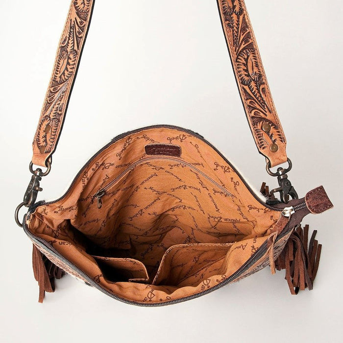 American Darling Tooled Leather Saddle Blanket Bag