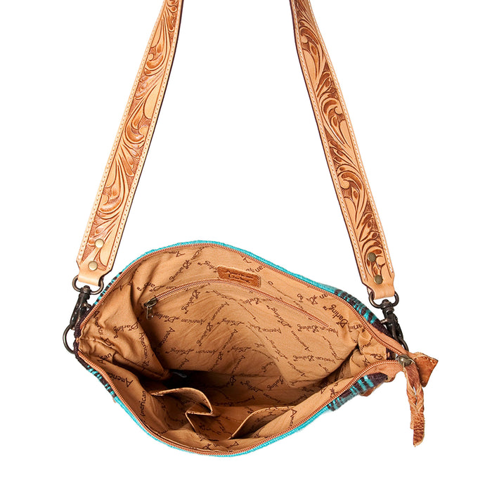 American Darling Turquoise Saddle Blanket Bag