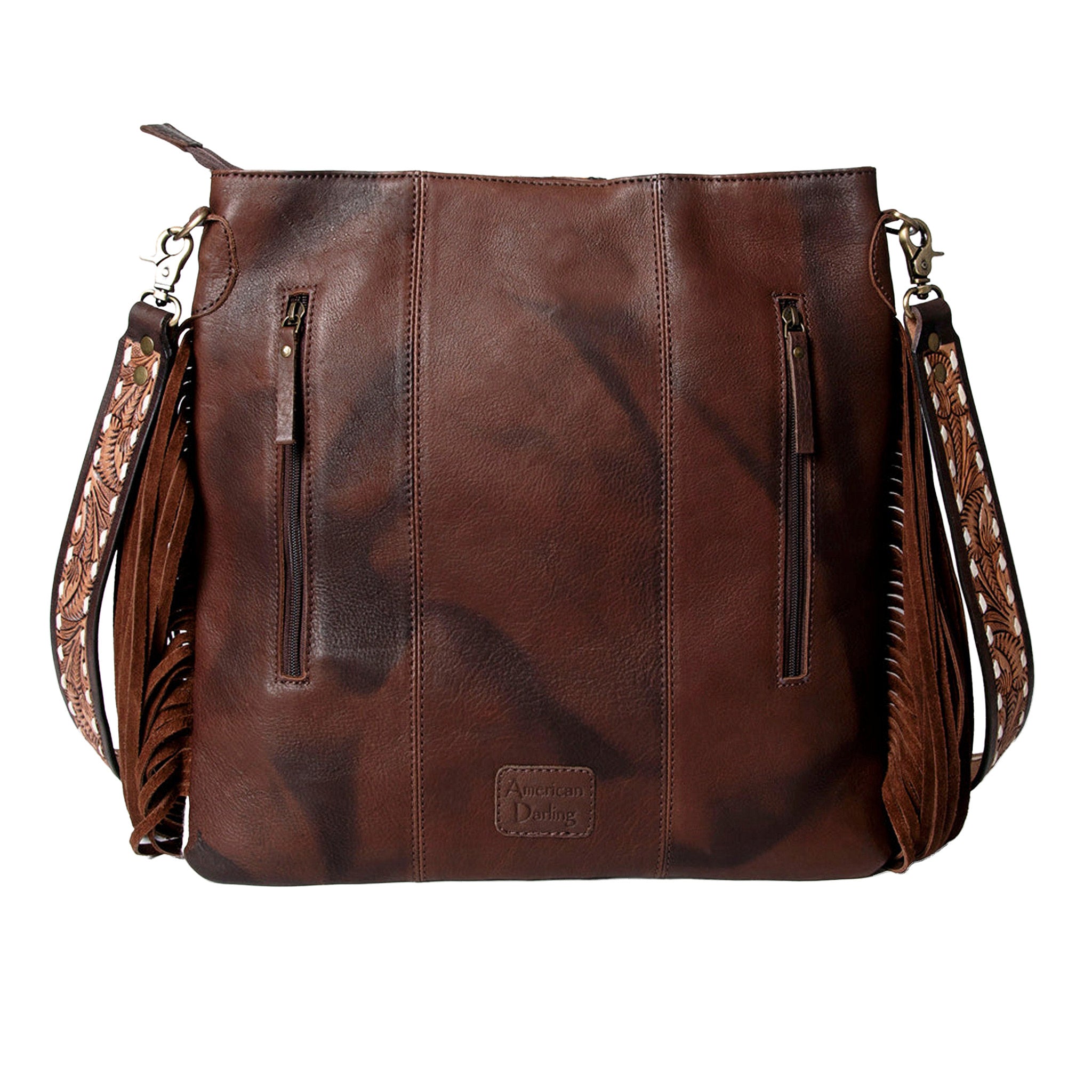 American Darling Bucking Horse Embroidery Bag