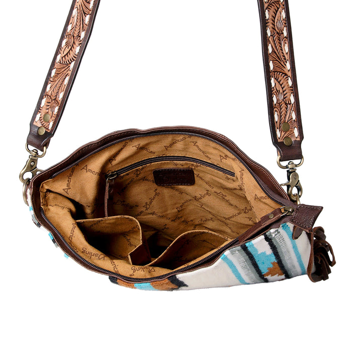 American Darling Bucking Horse Embroidery Bag
