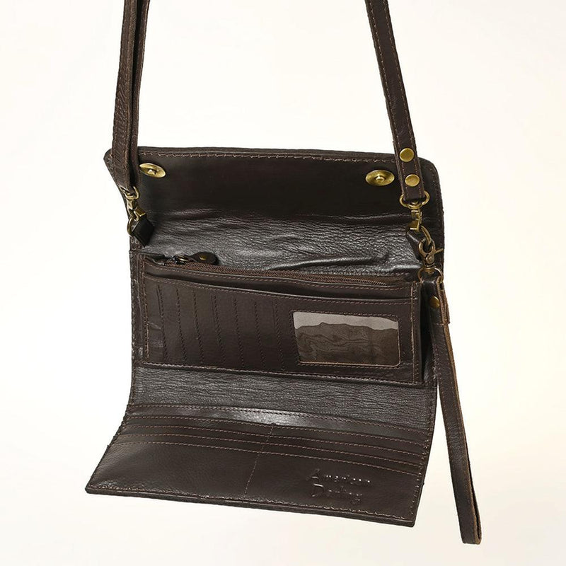 American Darling Floral Tooled Crossbody