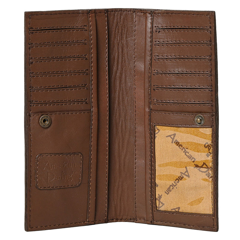 American Darling Leather Colorful Floral Wallet
