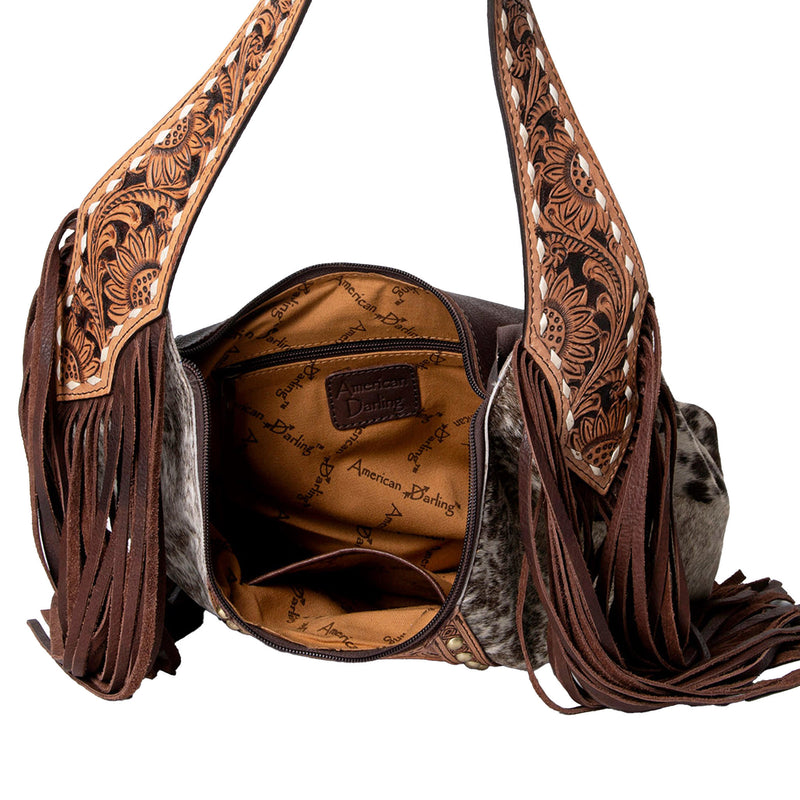 American Darling Tooled Leather Hobo Bag