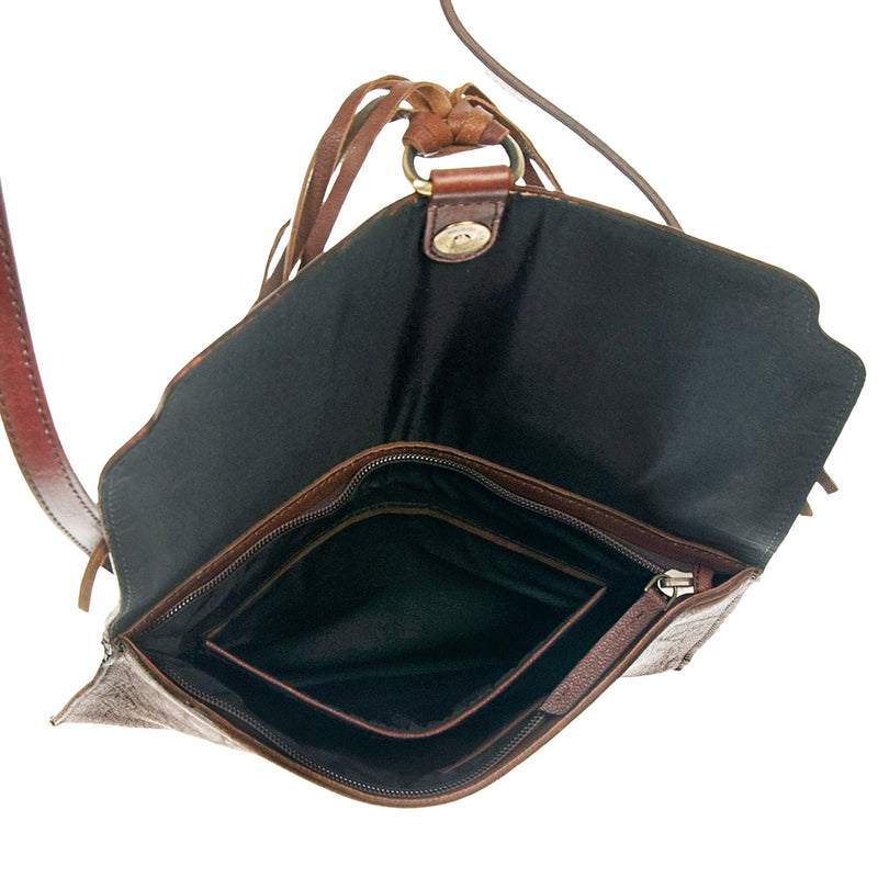 American Darling Leather Tooled Bag