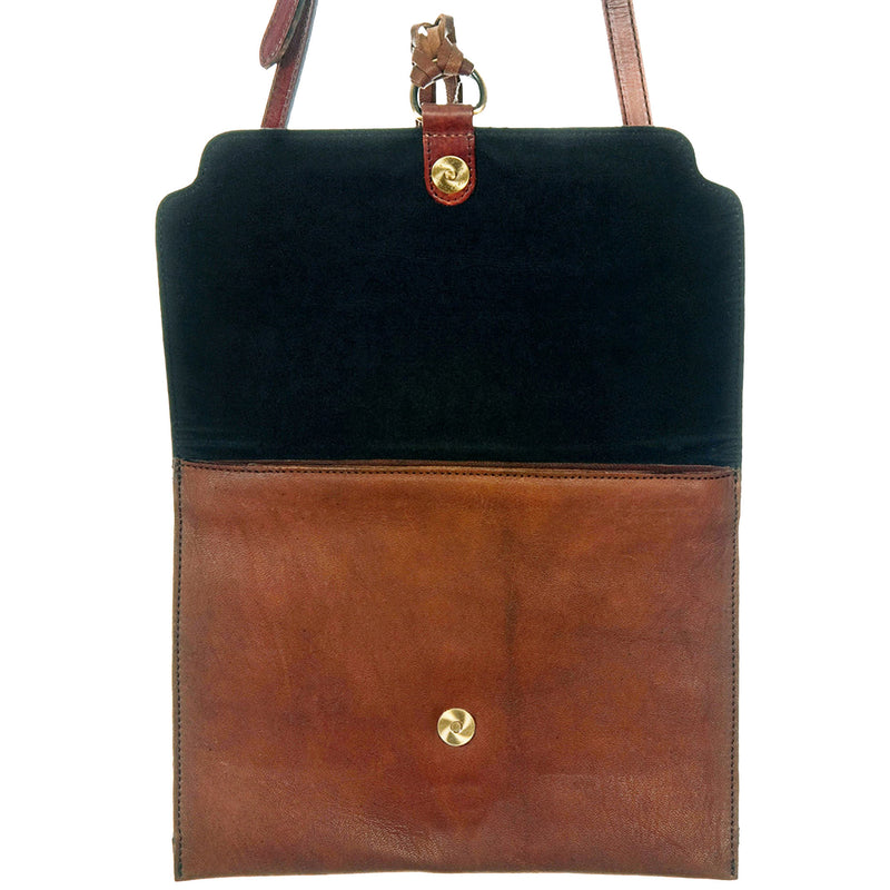 American Darling Leather Tooled Bag