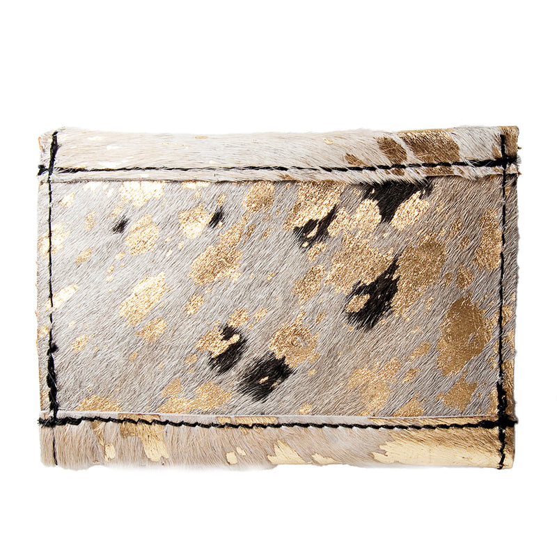 American Darling Metallic Cowhide Coin Purse