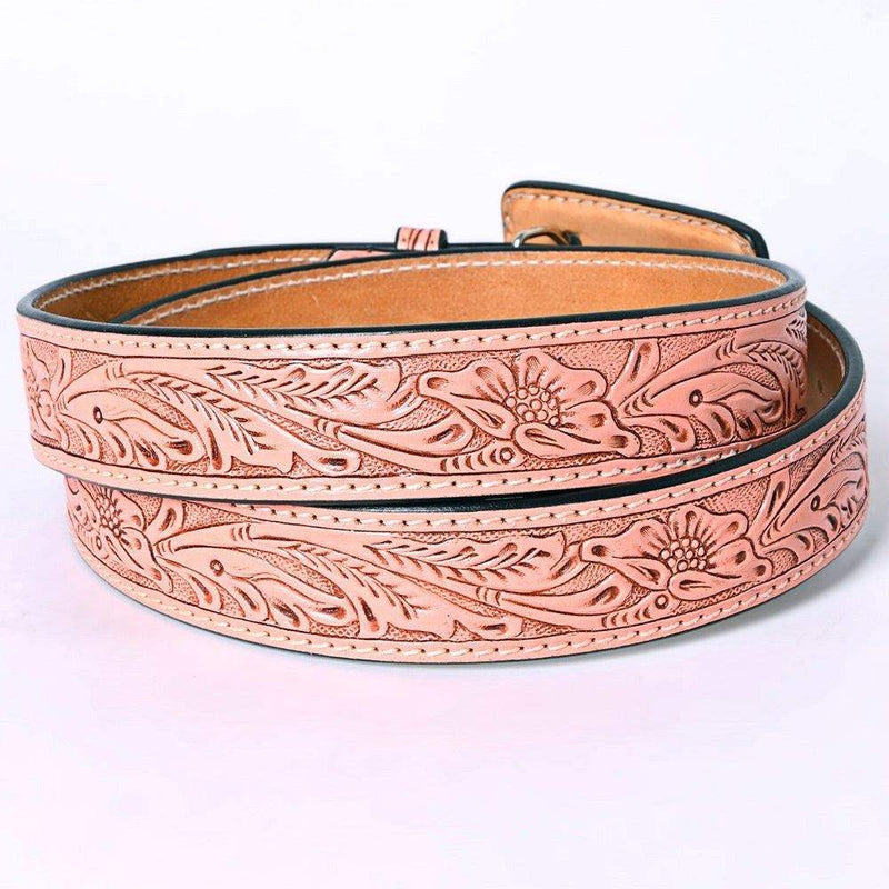 American Darling Leather Tooled Belt