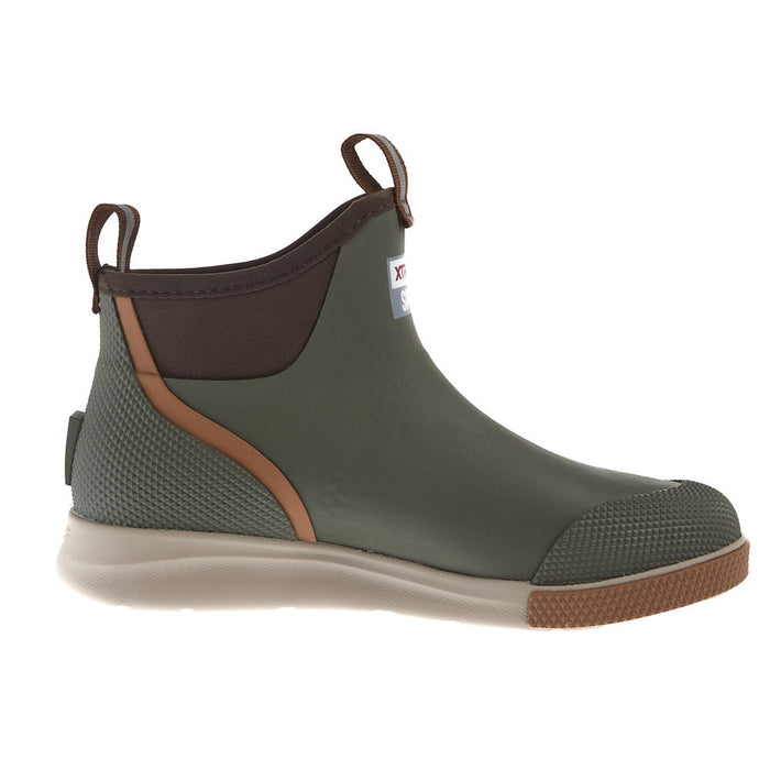 Xtratuf Men's Olive 6in Ankle Deck Boot