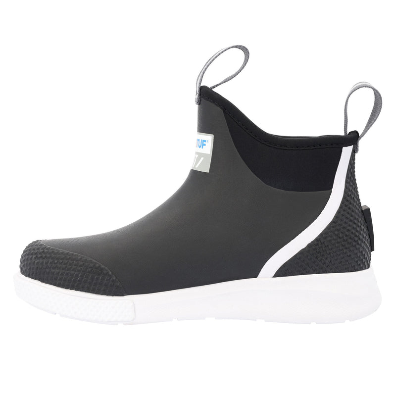 Xtratuf Women`s Black Sport 6In Ankle Deck Boot