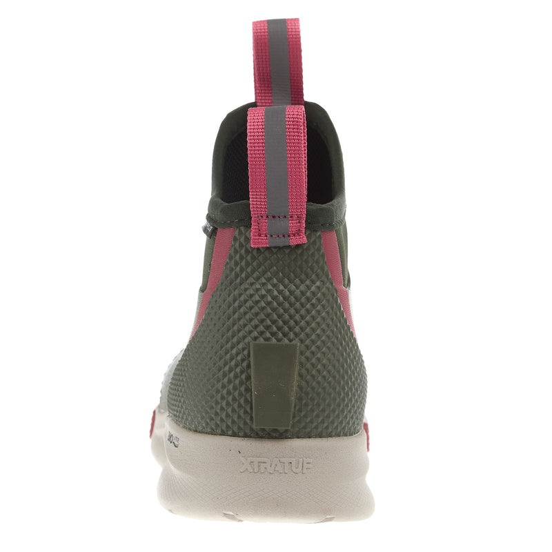 Xtratuf Women`s Olive Sport 6In Top Ankle Deck Boot