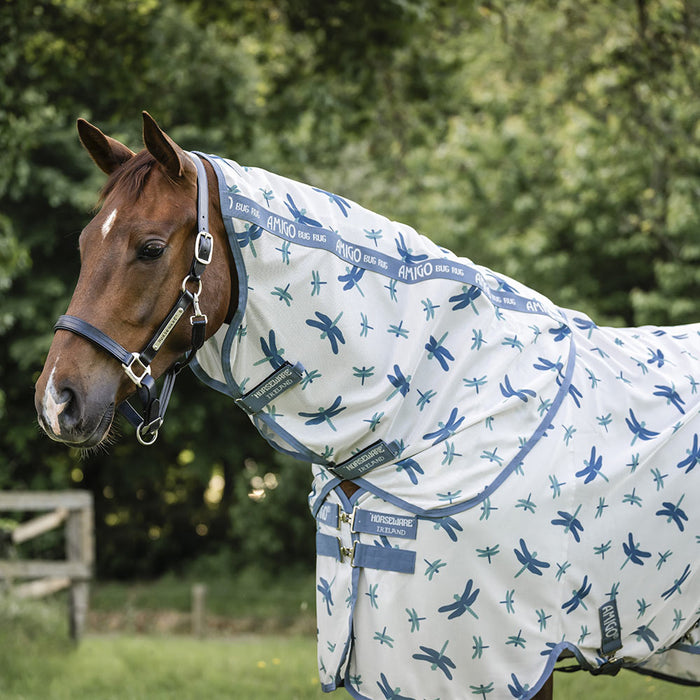 Horseware Ireland Dragonfly Amigo Bug Rug Plus with Removable Neck Cover