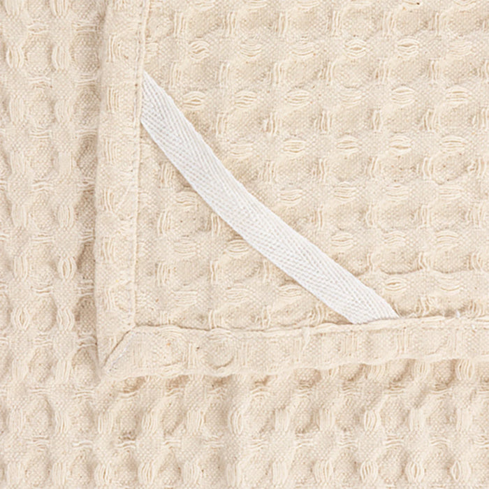 Creative Co-Op Stonewashed Cotton Waffle Weave Tea Towel Natural