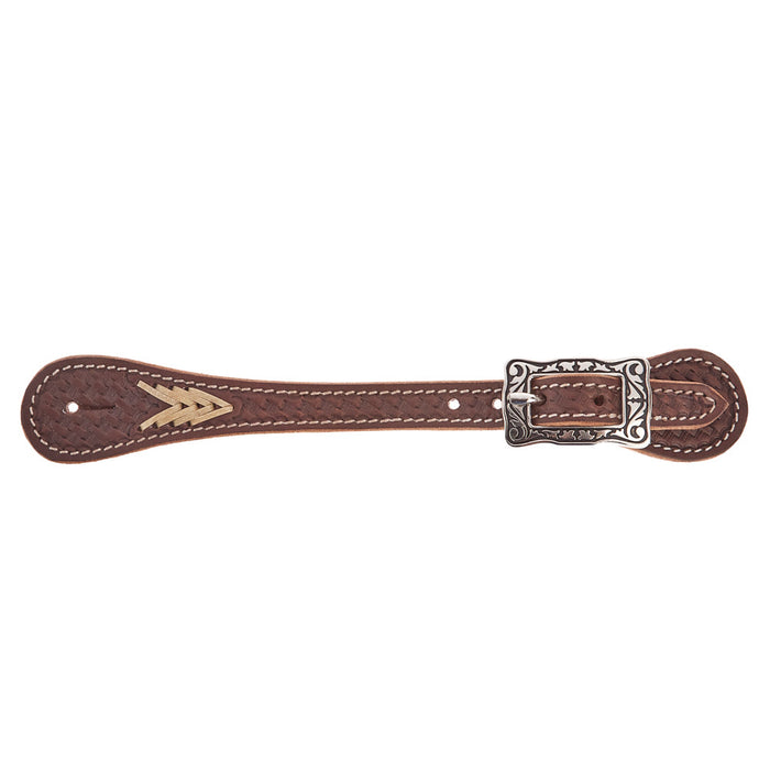 NRS Straight Rawhide Spur Straps