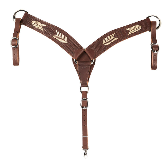 NRS Arrow Rawhide Tack Set with Breast Collar