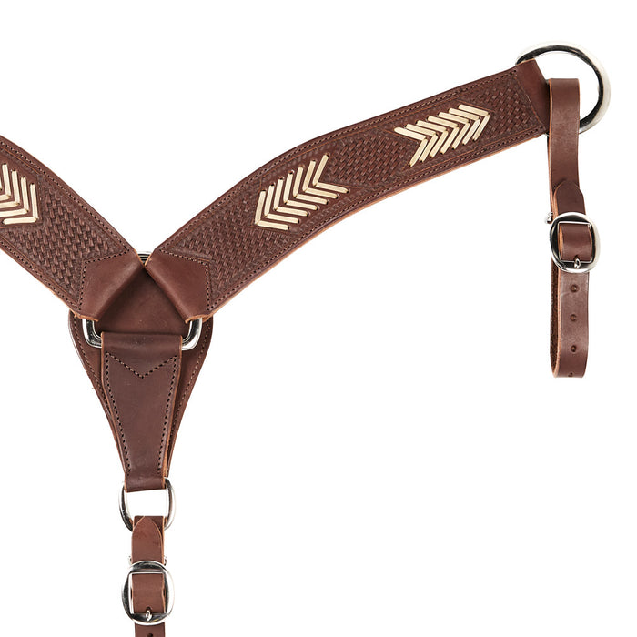 NRS Arrow Rawhide Tack Set with Breast Collar