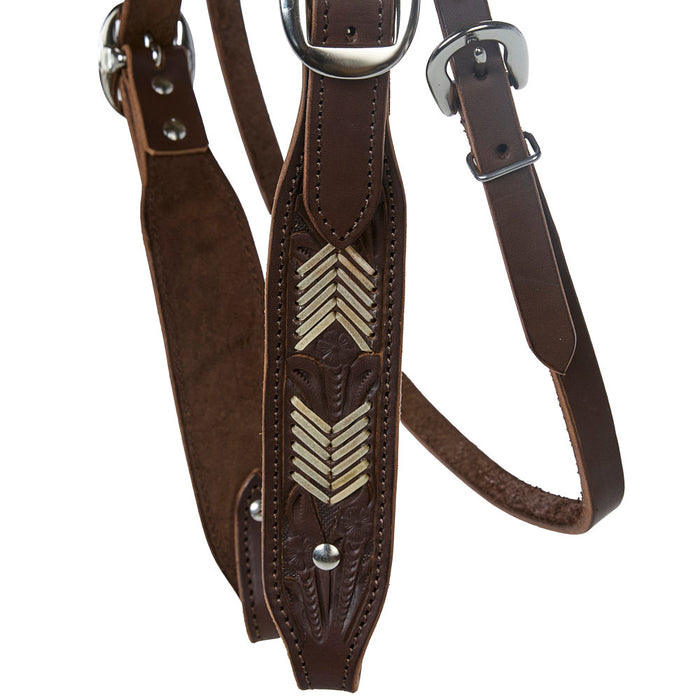 NRS Rawhide Arrow Tack Set with Breast Collar