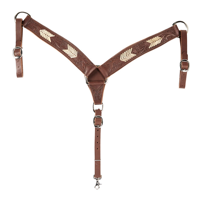 NRS Rawhide Arrow Tack Set with Breast Collar