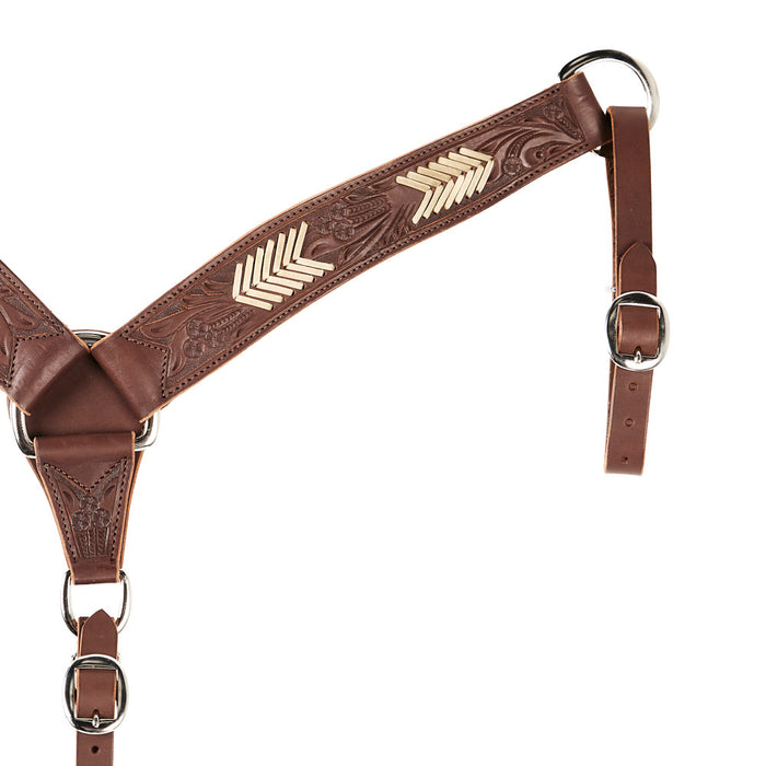 NRS Rawhide Arrow Tack Set with Breast Collar