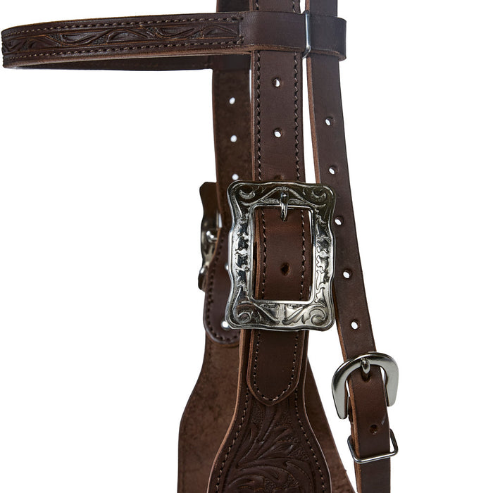 NRS Natural Floral Browband and Breast Collar Tack Set