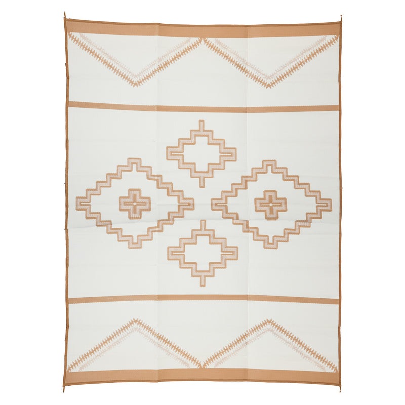 Ranch Rugs Alpine Tan Ivory 6x9 Ranch Rug