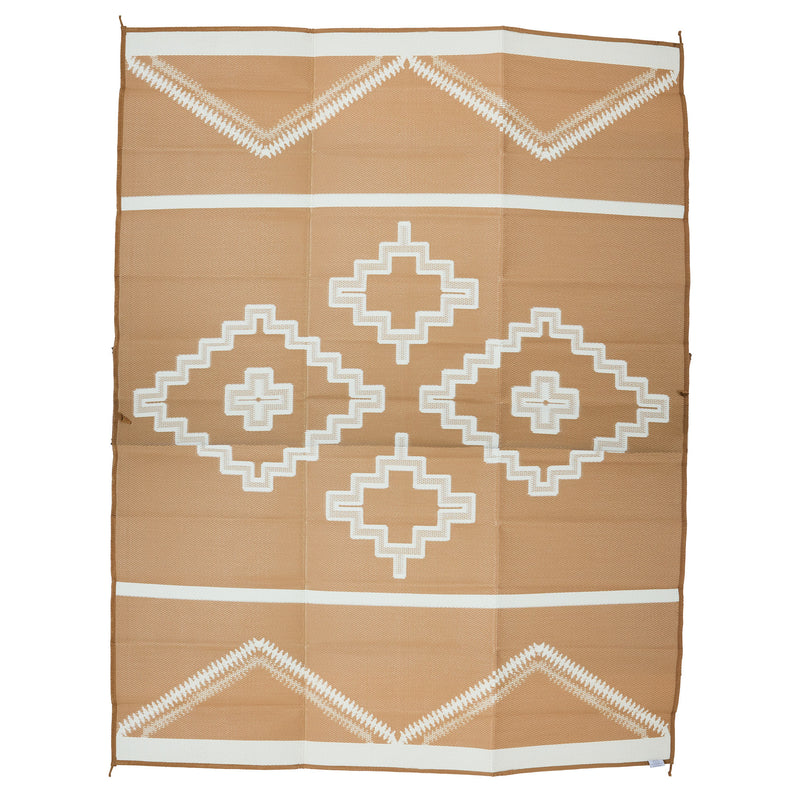 Ranch Rugs Alpine Tan Ivory 6x9 Ranch Rug