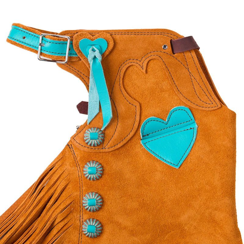 Arrow M Saddlery Canyon and Turquoise 2-3T Youth Chap