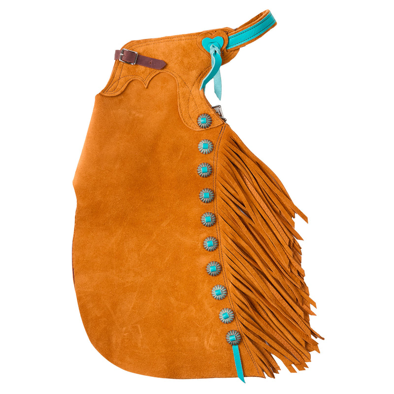 Arrow M Saddlery Canyon and Turquoise 4-5T Youth Chap