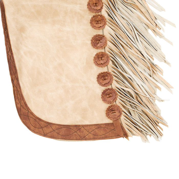 Arrow M Saddlery Vanilla and Saddle 6-7T Youth Chap