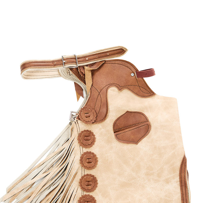 Arrow M Saddlery Vanilla and Saddle 6-7T Youth Chap