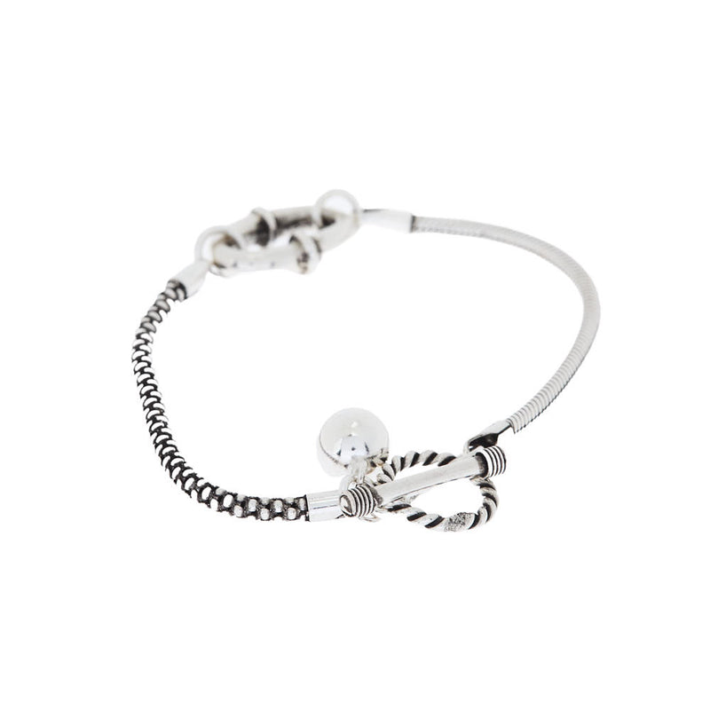 Andy Mikes Andorra Silver Bracelet