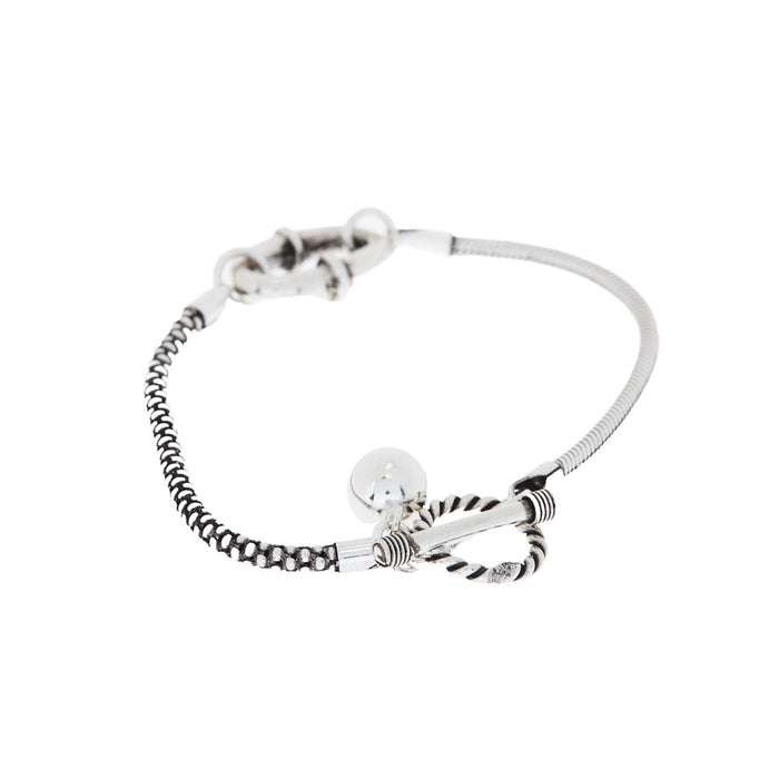 Andy Mikes Andorra Silver Bracelet