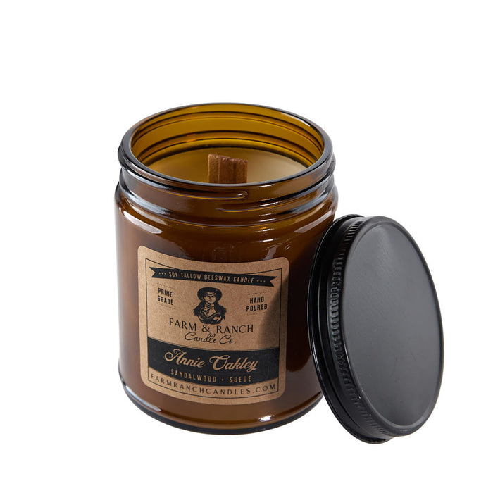Farm & Ranch Candle Co 7oz Annie Oakley Candle