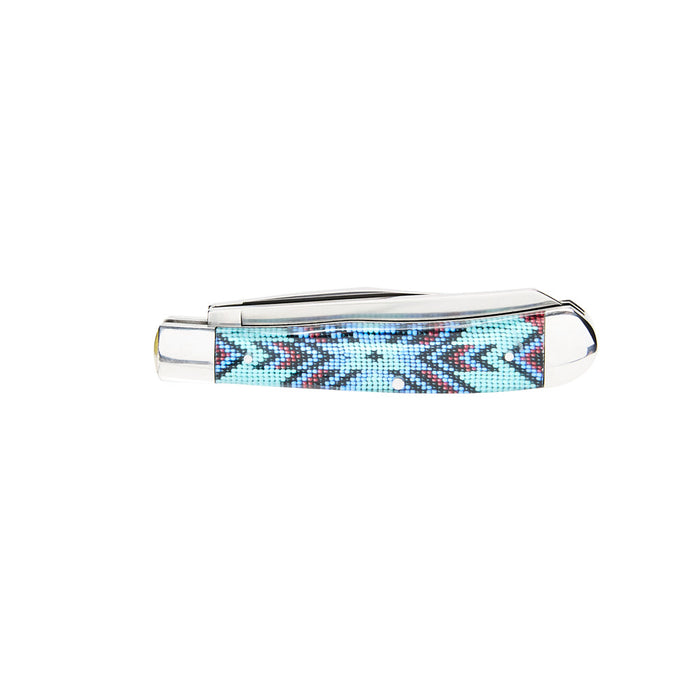Western Fashion Circle SH Cutlery Multi Blue Folding Knife