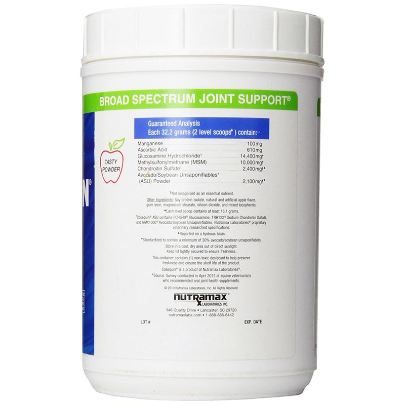 Nutramax Labs Cosequin ASU Equine Powder 1320 Gm