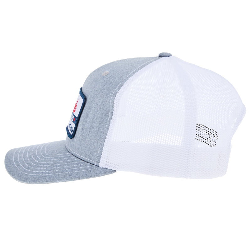 Ranch Raised RWB Grey Cap