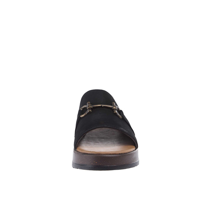 Agavesky Women's Abilene Black Wedge Sandal