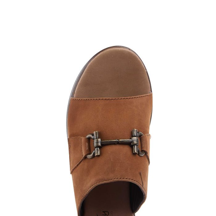 Agavesky Women's Abilene Brown Wedge Sandal