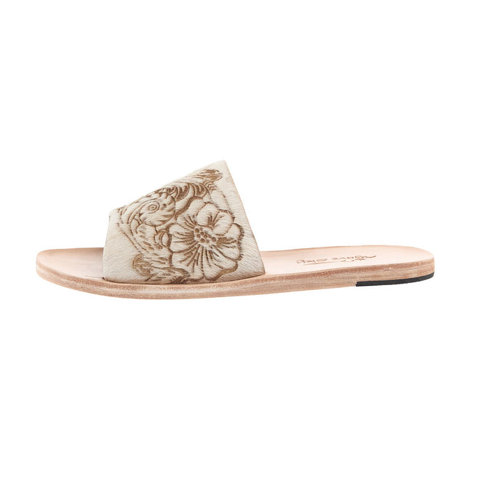 Agavesky Women's Nadia Fire Floral Slide