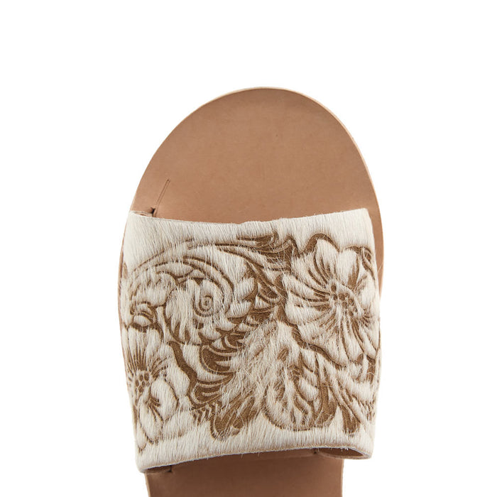 Agavesky Women's Nadia Fire Floral Slide