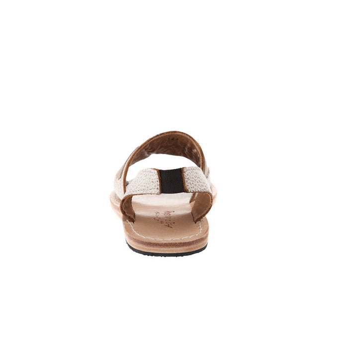 Agavesky Women's Nova Cream Leather Sandal